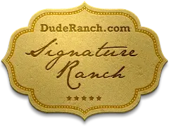 DudeRanch.come signature ranch logo