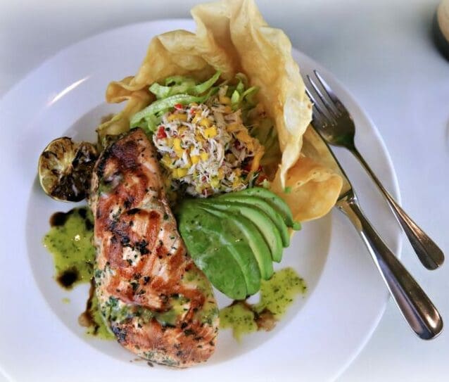 food on a plate