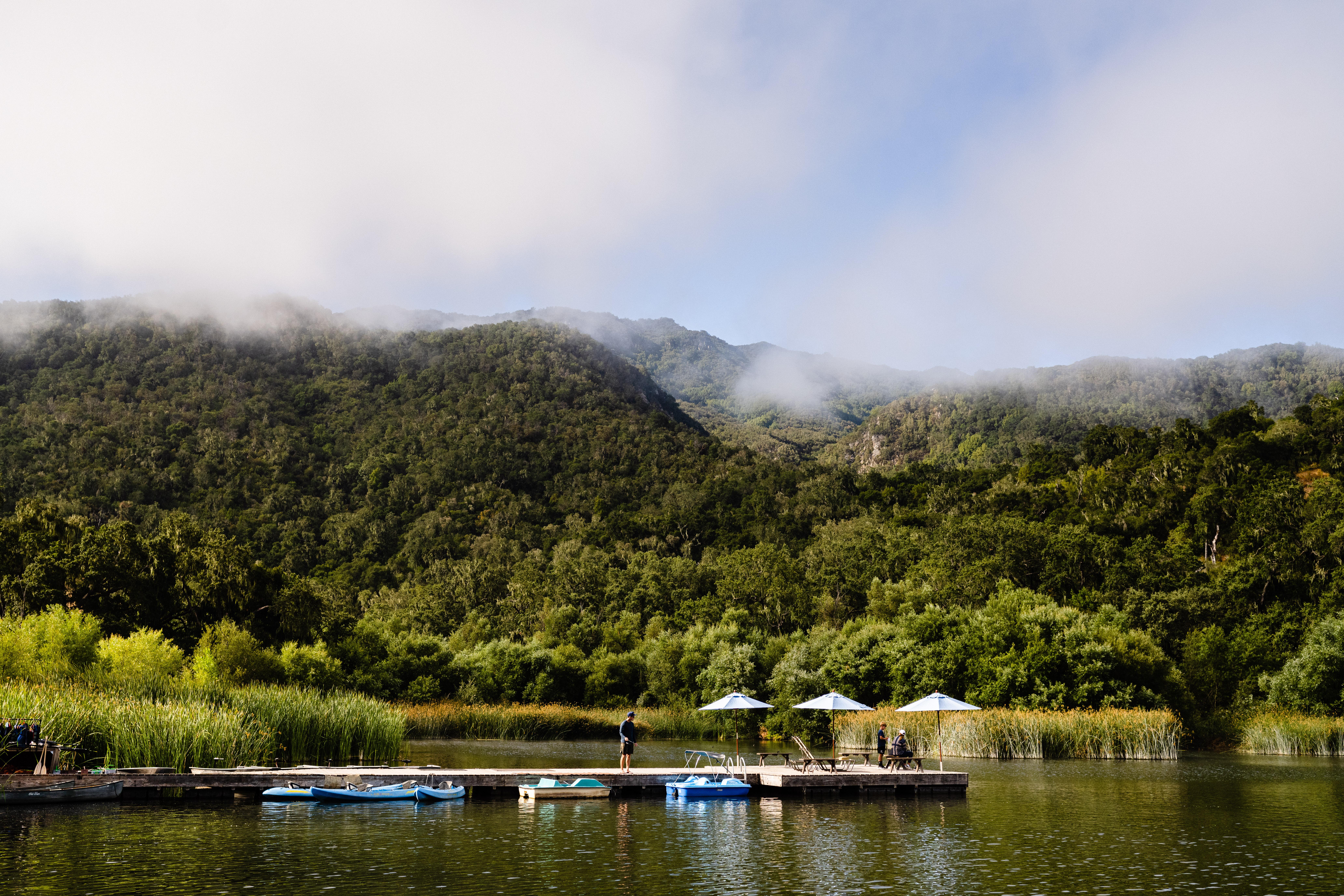 Fishing at Alisal Lake